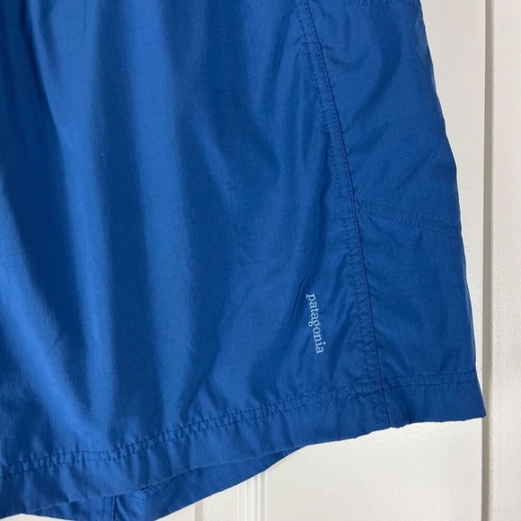 Patagonia Pull On Men's Swim Trunks Blue Medium Swimsuit - Picture 3 of 5